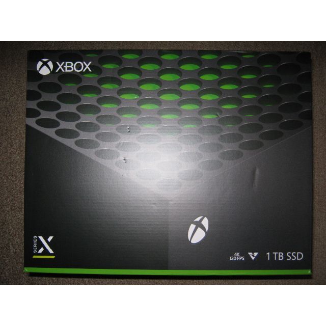 Microsoft(マイクロソフト)の新品未開封　Xbox Series X 本体 1TB エンタメ/ホビーのゲームソフト/ゲーム機本体(家庭用ゲーム機本体)の商品写真