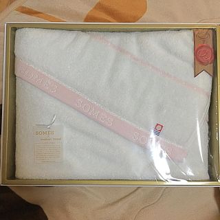お値下げ！SOMESと今治コラボ バスタオル(タオル/バス用品)