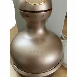 RELX ヘッドスパ 電動頭皮ブラシ ゴールド(マッサージ機)