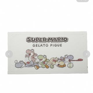 ジェラートピケ(gelato pique)のジェラートピケ  マリオ　ヨッシー　ブランケット(毛布)