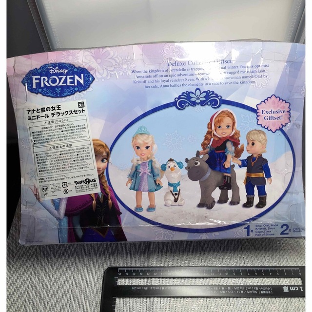 アナと雪の女王(アナトユキノジョオウ)の新品　トイザらスアナと雪の女王　ミニドール　デラックスセット　アナ雪　人形 エンタメ/ホビーのおもちゃ/ぬいぐるみ(キャラクターグッズ)の商品写真