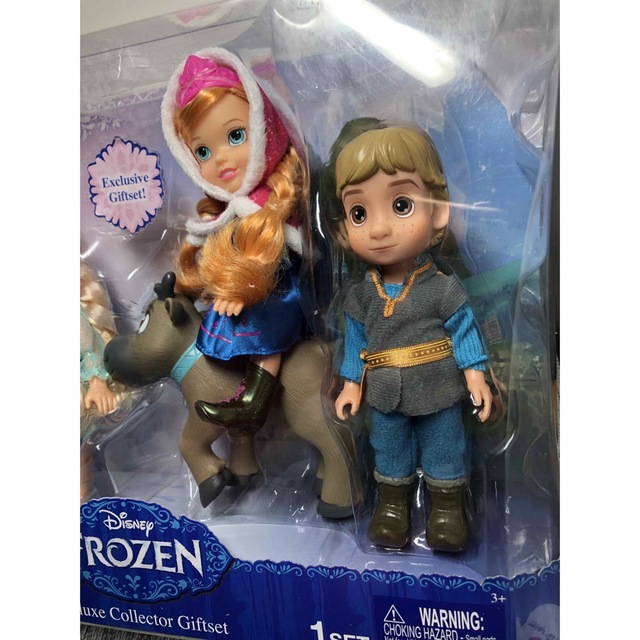 アナと雪の女王(アナトユキノジョオウ)の新品　トイザらスアナと雪の女王　ミニドール　デラックスセット　アナ雪　人形 エンタメ/ホビーのおもちゃ/ぬいぐるみ(キャラクターグッズ)の商品写真