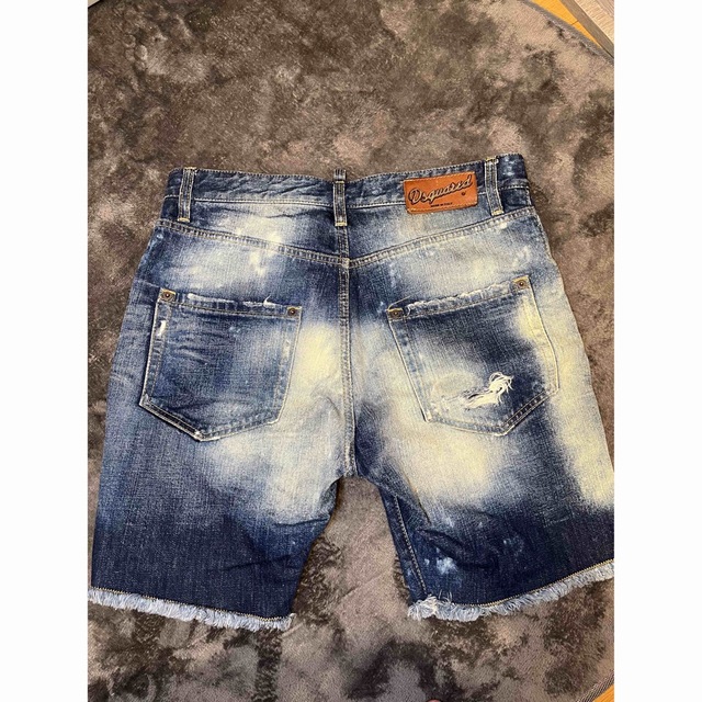 ディースクエアード DSQUARED2 ダメージハーフデニム メンズ 46-www