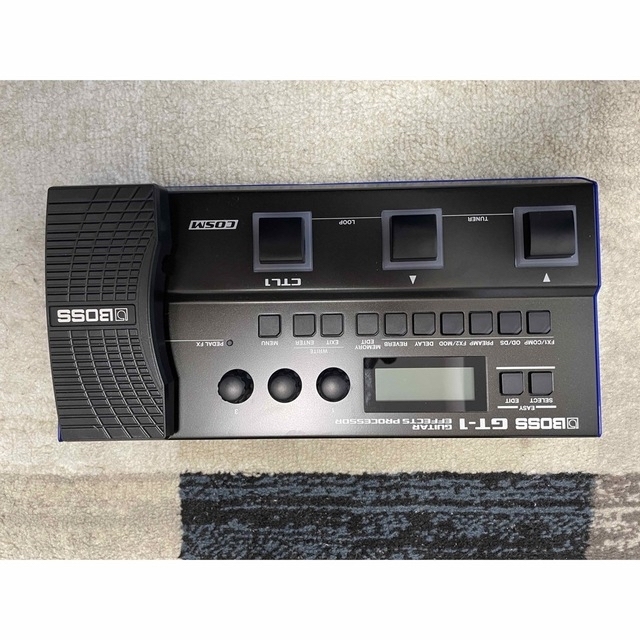 BOSS GT 本体、スリーブケース、教科書、純正アダプター