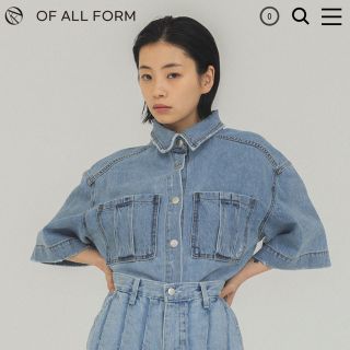 美品ACNE フレア袖デニムジャケット３６　Sacai Mm6