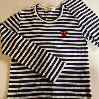 コム デ ギャルソン(COMME des GARCONS) ボーダーカットソー Tシャツ ...