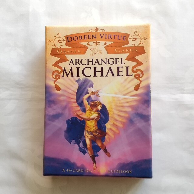 大天使ミカエルオラクルカード日本語版説明書付き doreen virtue洋書