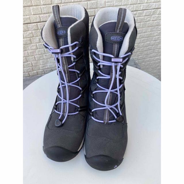 KEEN(キーン)のKEEN キーン　20cm キッズ　HOODOO WP 冬　雪遊び　女の子 キッズ/ベビー/マタニティのキッズ靴/シューズ(15cm~)(ブーツ)の商品写真