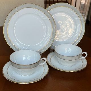 リチャードジノリ(Richard Ginori)の【美品】リチャードジノリ★ベッキオグレース★トリオ　ペア(食器)