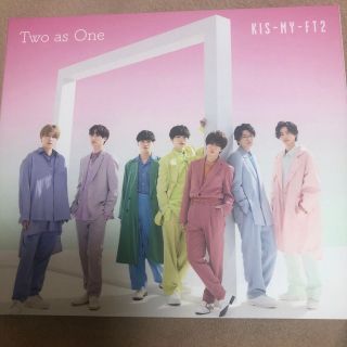 キスマイフットツー(Kis-My-Ft2)のTwo as One（初回盤A）(ポップス/ロック(邦楽))