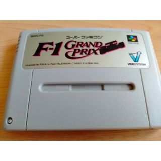 スーパーファミコン(スーパーファミコン)のF-1 GRAND PRIX スーパーファミコン　F1グランプリ　SFC(家庭用ゲームソフト)