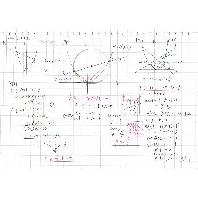 今だけ3割引 塾講師オリジナル数学解説 筑附 高校入試 過去問 2017-22