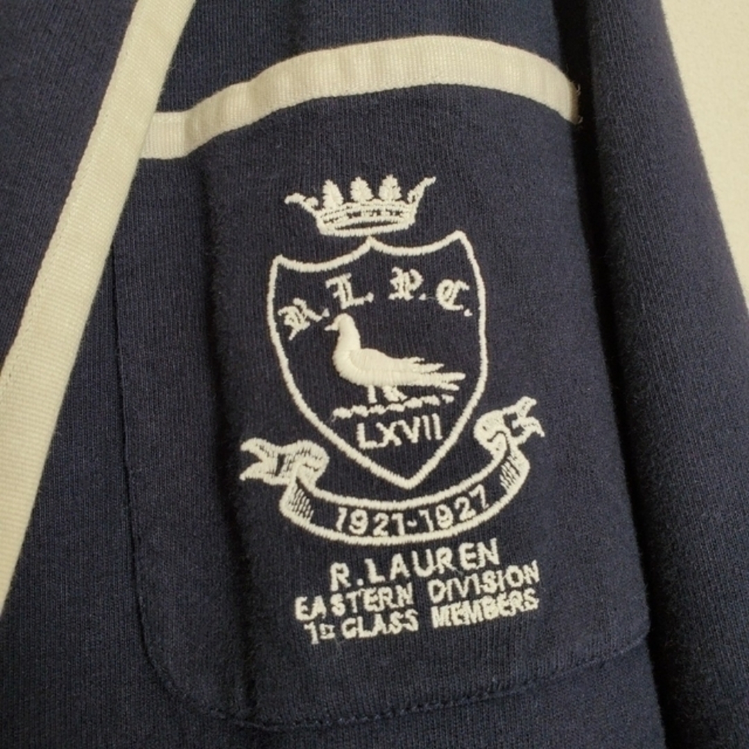 POLO RALPH LAUREN(ポロラルフローレン)のポロラルフローレン　コットン　ジャケット　ネイビー レディースのジャケット/アウター(テーラードジャケット)の商品写真