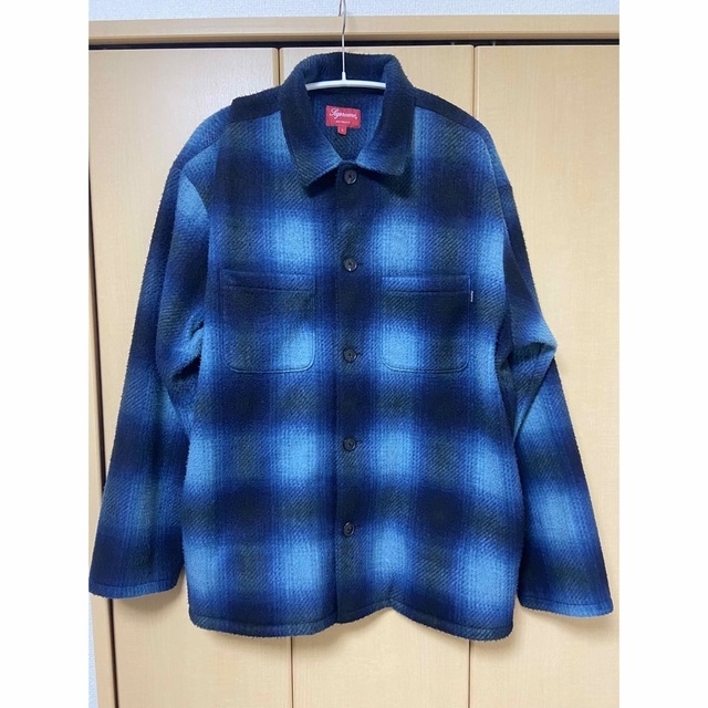 Supreme Shadow Plaid Fleece Shirt 2020aw