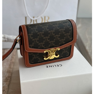 セリーヌ チェーンバッグ ショルダーバッグ(レディース)(ゴールド ...
