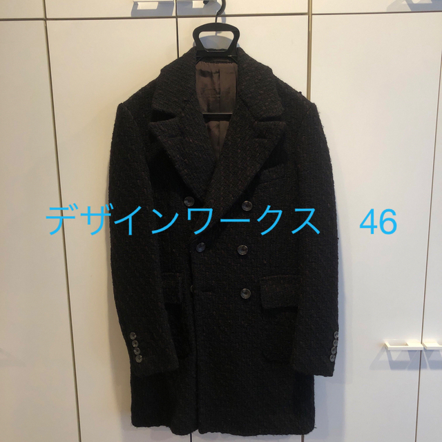 高評価の贈り物 DESIGNWORKS デザインワークス ダブルチェスターコート