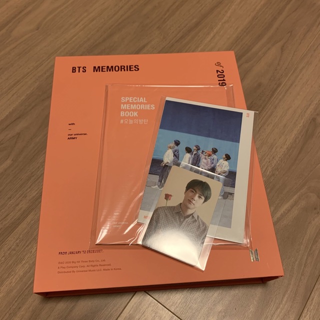BTS memories 2019 DVD トレカ ジン 日本語字幕付のサムネイル