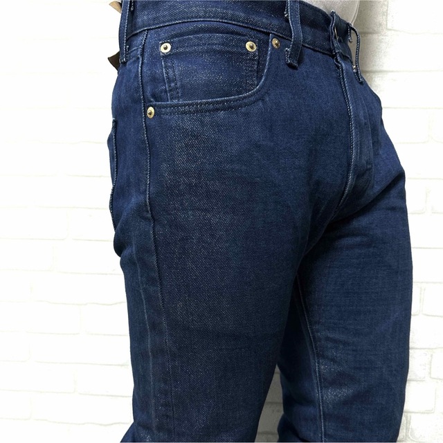 Levi's 501 リーバイス 金ラメ 光沢 デニムパンツ W80cm