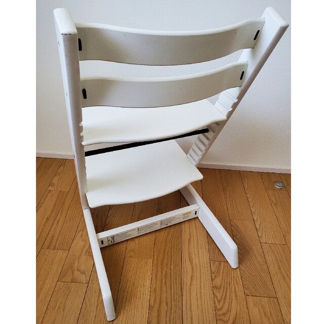 Stokke(ストッケ)のストッケ STOKKE tripp trapp ビーチ材ホワイト キッズ/ベビー/マタニティの寝具/家具(その他)の商品写真