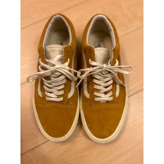 ヴァンズ(VANS)のVANS オールドスクール　T375　オレンジ　スエード　US8 26cm(スニーカー)