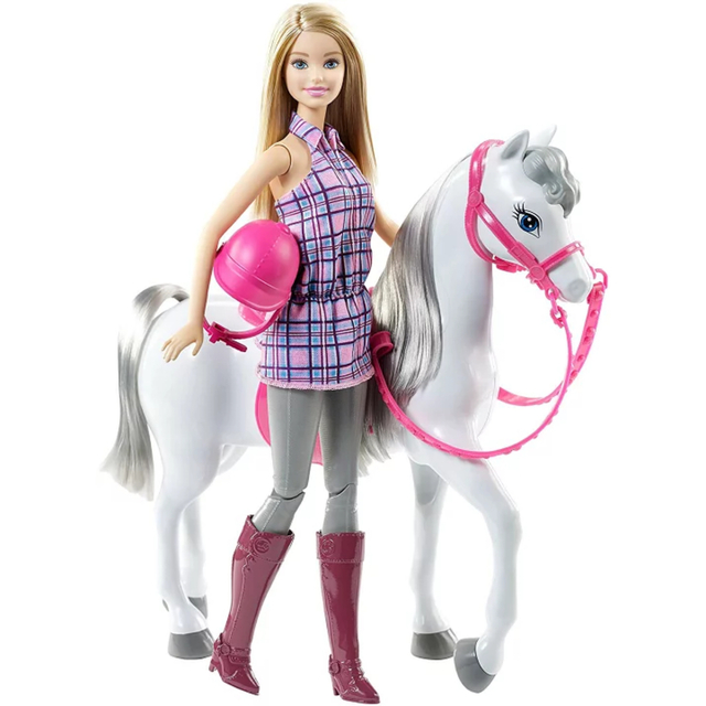 バービー人形 Barbie バービーと彼女の馬　乗馬を楽しみましょう キッズ/ベビー/マタニティのおもちゃ(ぬいぐるみ/人形)の商品写真