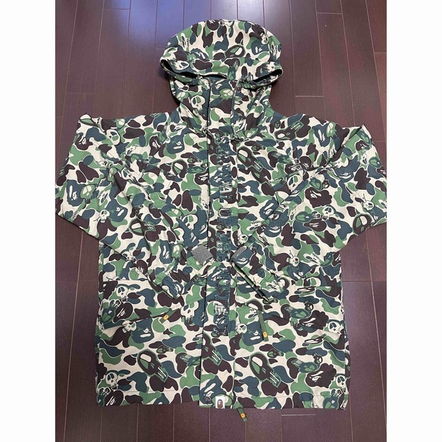 stussy a bathing ape スノボ ジャケット ナイロン パーカー - アウター