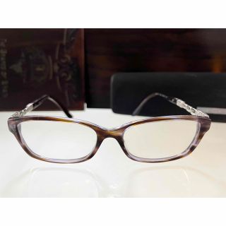 ◆激レア◆BVLGARI◆ブルガリ◆メガネ◆レディース◆パープル◆レンズあり◆