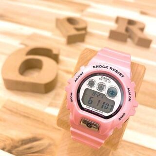 美品【カシオ】G-ZX ラバーズコレクション腕時計 DW-691LV ピンク×黒