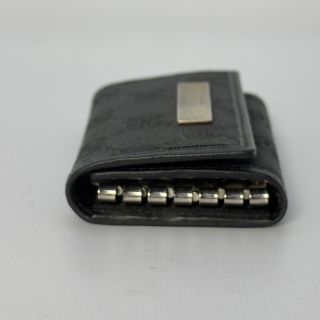 Gucci - ☆鑑定済み☆正規品☆ GUCCI グッチ/GG キーケース/黒/男女