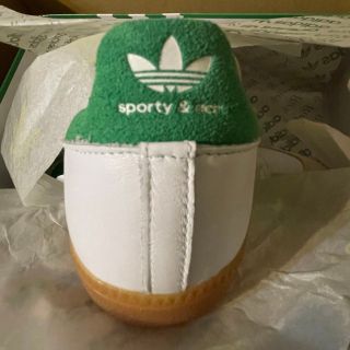 アディダス(adidas)の新品28.0cm SAMBA OG SPORTY&RICH adidas 白緑(スニーカー)