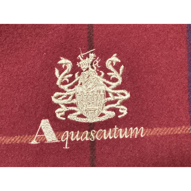 AQUA SCUTUM(アクアスキュータム)のaquascutum アクアスキュータム　ストール レディースのファッション小物(ストール/パシュミナ)の商品写真