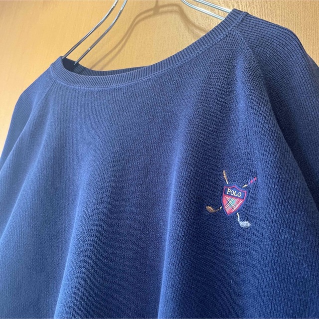 POLO RALPH LAUREN(ポロラルフローレン)の【Polo Ralph Lauren】ラルフ　スウェット　XXL 紺ブルー メンズのトップス(スウェット)の商品写真