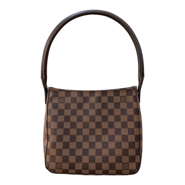LOUIS VUITTON - ルイ・ヴィトン LOUIS VUITTON ルーピングMM ハンドバッ【中古】