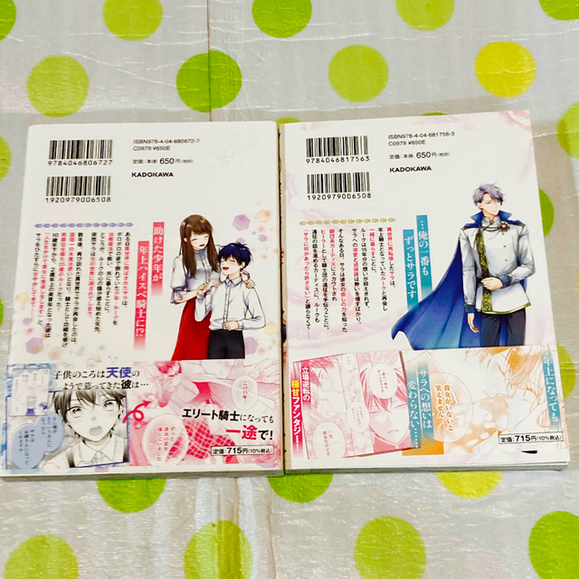 角川書店(カドカワショテン)の二度目の異世界、少年だった彼は年上騎士になり溺愛してくる　1〜2 エンタメ/ホビーの漫画(少女漫画)の商品写真