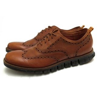 コールハーン(Cole Haan)のコールハーン／COLE HAAN シューズ ビジネスシューズ 靴 ビジネス メンズ 男性 男性用レザー 革 本革 ブラウン 茶  ZeroGrand Wingtip Oxford ゼログランド ウイングチップ オックスフォード(ドレス/ビジネス)