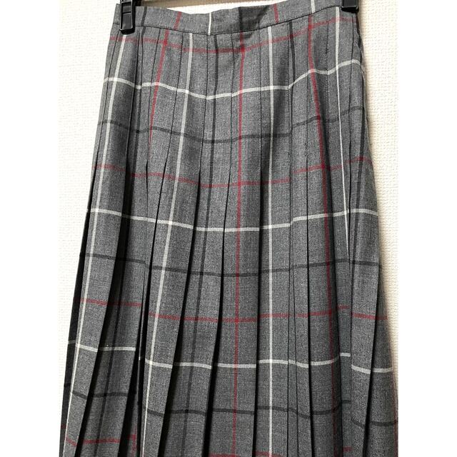 BURBERRY(バーバリー)のBurberry グレーチェック　プリーツスカート レディースのスカート(ロングスカート)の商品写真