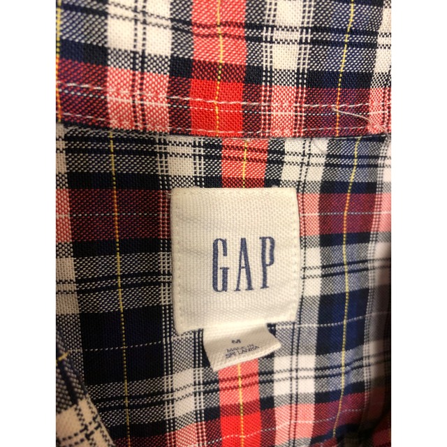 GAP(ギャップ)の新品未使用 ギャップ ボタンダウン 長袖シャツ 厚手 チェック Lサイズ位 メンズのトップス(シャツ)の商品写真