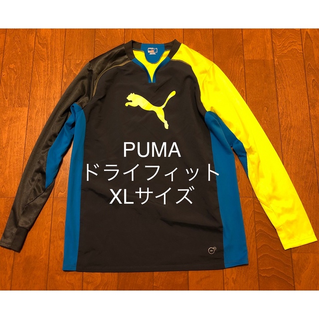 PUMA(プーマ)の新品未使用 ギャップ ボタンダウン 長袖シャツ 厚手 チェック Lサイズ位 スポーツ/アウトドアのサッカー/フットサル(ウェア)の商品写真