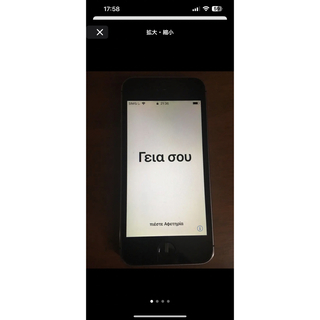 アイフォーン(iPhone)のiPhone 5s Space Gray 32 GB docomo(スマートフォン本体)