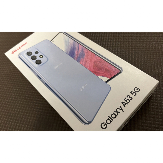 SAMSUNG - 即日 新品SAMSUNG Galaxy A53 5G SC-53Cオーサムブルーの通販 by Denky's shop