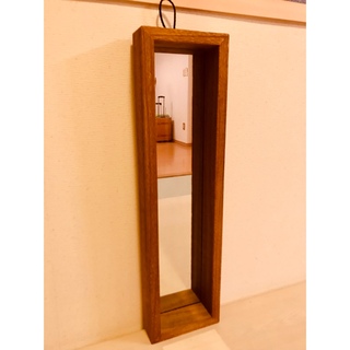 【新品】アンティーク調ミラー 壁掛け鏡 木製 カントリーミラー 壁掛けミラー(壁掛けミラー)