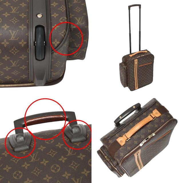 ルイヴィトン M23259 キャリーバッグ ブラウン  LOUIS VUITTON トロリー50 モノグラム