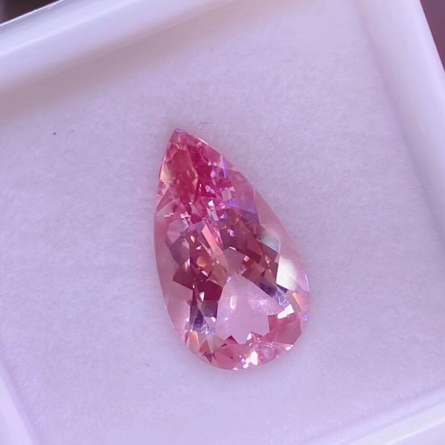 新作揃え ⭐天然モルガナイト 7.65ct ルース 各種パーツ