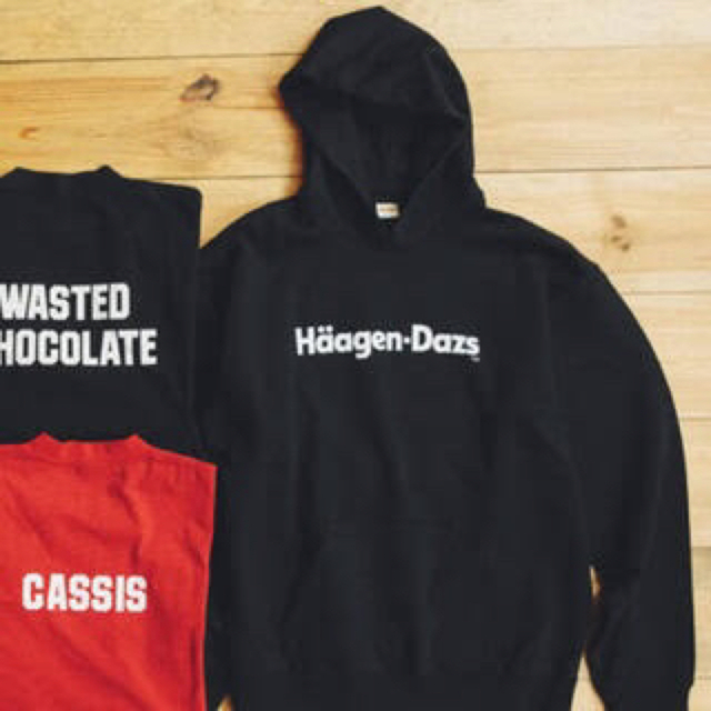 wasted youth×Häagen-Dazs パーカー　美品！トップス