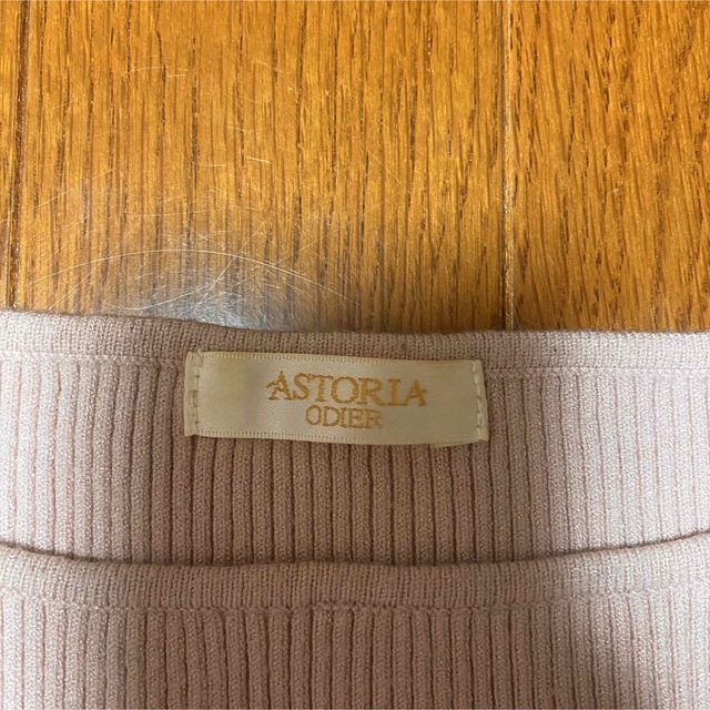 ASTORIA ODIER(アストリアオディール)の【お買得】ASTORIA ODIER リボンニット レディースのトップス(ニット/セーター)の商品写真