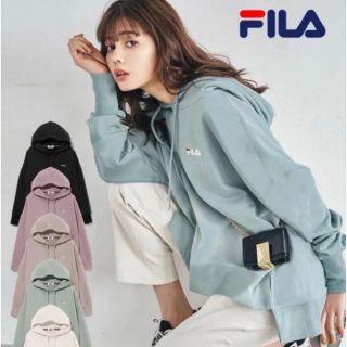 グレイル(GRL)のGRL FILA Bigパーカー(パーカー)