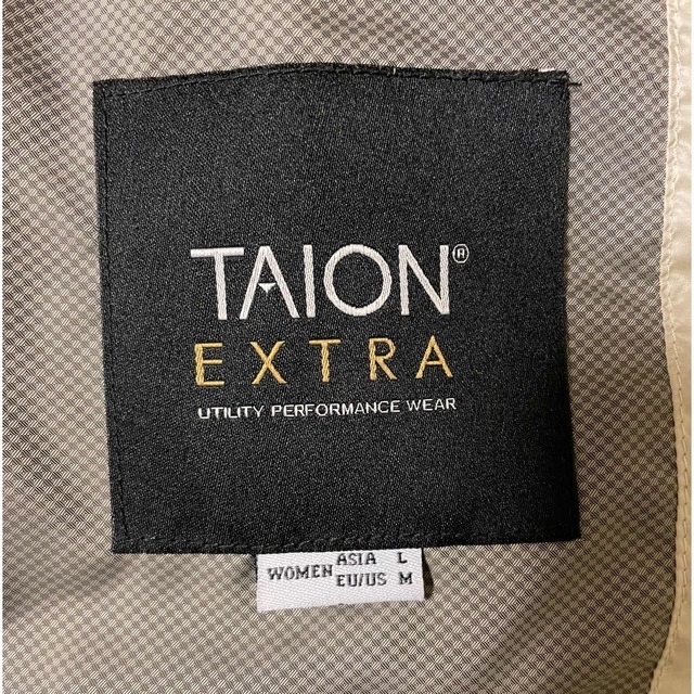 TAION(タイオン)のTAION EXTRA ダウンジャケット 裾ファー付き レディースのジャケット/アウター(ダウンジャケット)の商品写真