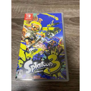 スプラトゥーン3 Switch ソフト　美品(家庭用ゲームソフト)