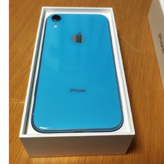 アイフォーン(iPhone)のiPhoneXR256gb　ブルー(スマートフォン本体)