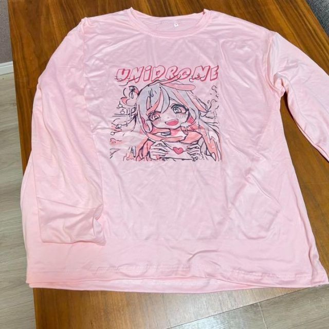 病みかわ 　萌えかわ　ロンｔ　原宿　量産型　 地雷系 　ビッグシルエット レディースのトップス(Tシャツ(長袖/七分))の商品写真